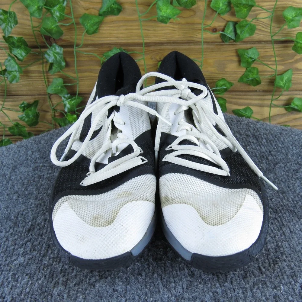 Nike Sneaker Zoom Assersion‎ Boys Y 6 Medium Athletic White Synthetic Lace Up